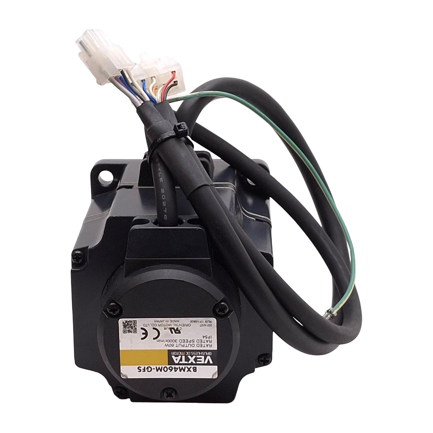 Used Oriental Motor BXM460M-GFS Vexta DC Motor, 60W 1/12HP, 3000rpm, 80mm Flange