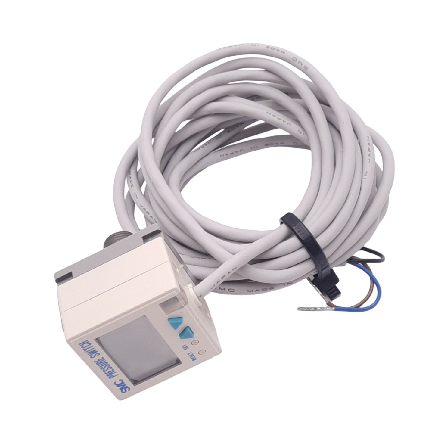 New SMC ZSE4-T1-65 Digital Vacuum Pressure Switch, -101kPa Max, 12-24VDC, PNP Out