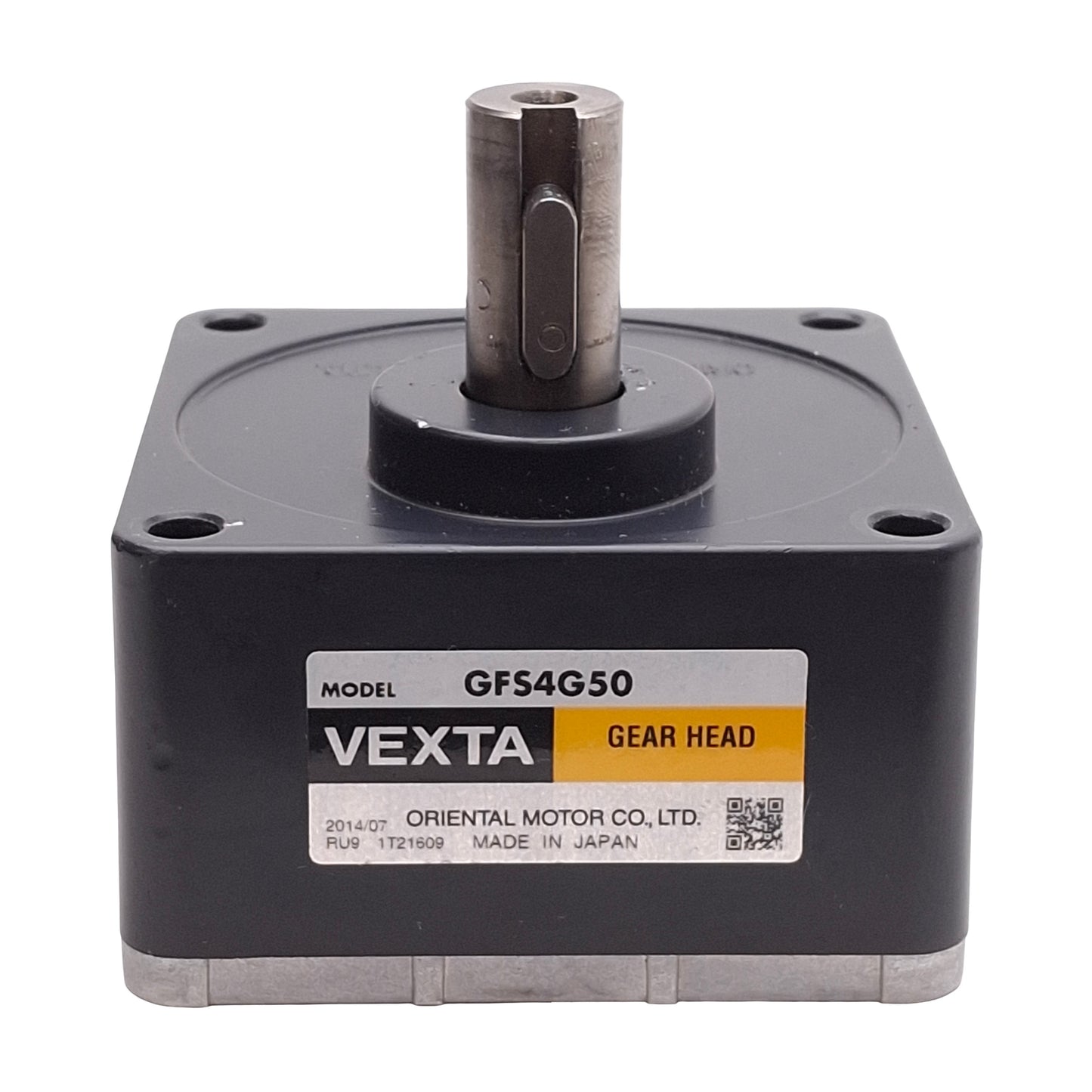 Used Oriental Motor GFS4G50 Vexta Parallel Shaft Gearhead 50:1 ø15mm Shaft 80mm Frame