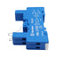 Used Lot of 5 Finder 95.85.3 Screw Terminal Socket, 10A 300VAC, DIN Rail, Series 40