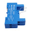 Used Lot of 5 Finder 95.85.3 Screw Terminal Socket, 10A 300VAC, DIN Rail, Series 40