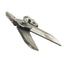Used Vessel Co Inc HR120SK Air Scissor Blade 15mm Opening x 38mm Length, Size 120