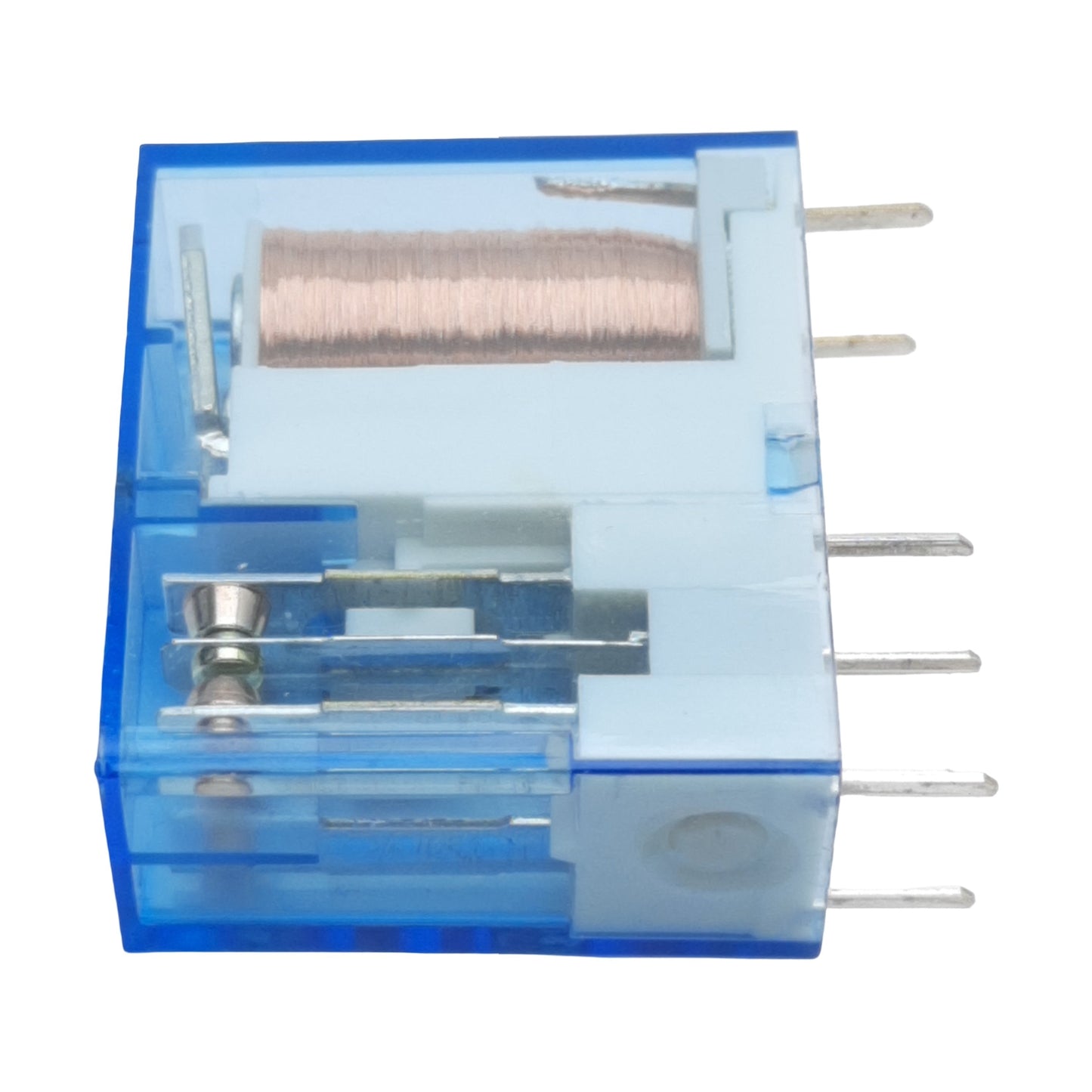 Used Lot of 5 Finder 40.52S Miniature Ice Cube Relay, DPDT, 8A 250VAC, 24VDC Coil