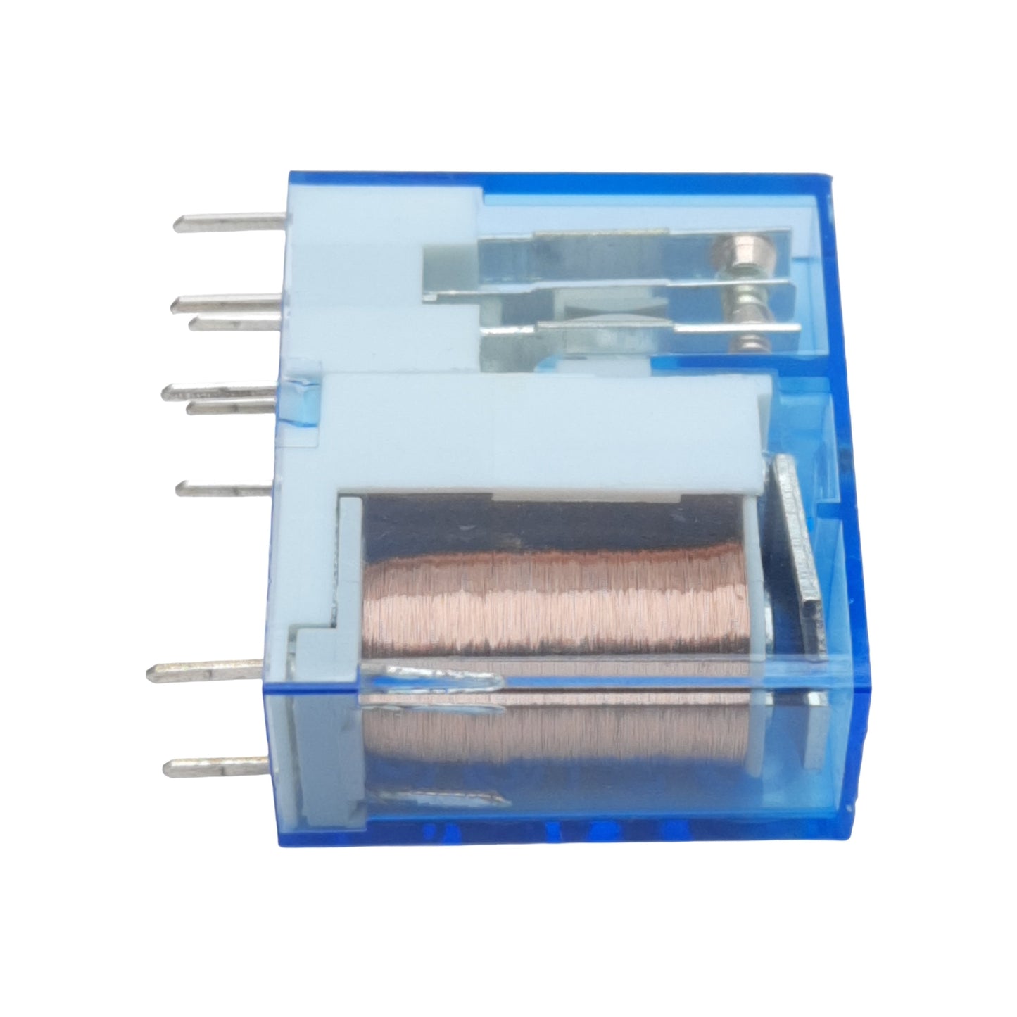 Used Lot of 5 Finder 40.52S Miniature Ice Cube Relay, DPDT, 8A 250VAC, 24VDC Coil