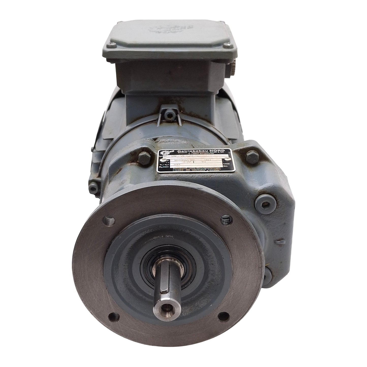 Used Nord SK 0NF-71S/4 Gearmotor, 2.27:1, 0.29kW 3-Phase 265/460VAC 60Hz, ø16mm Shaft