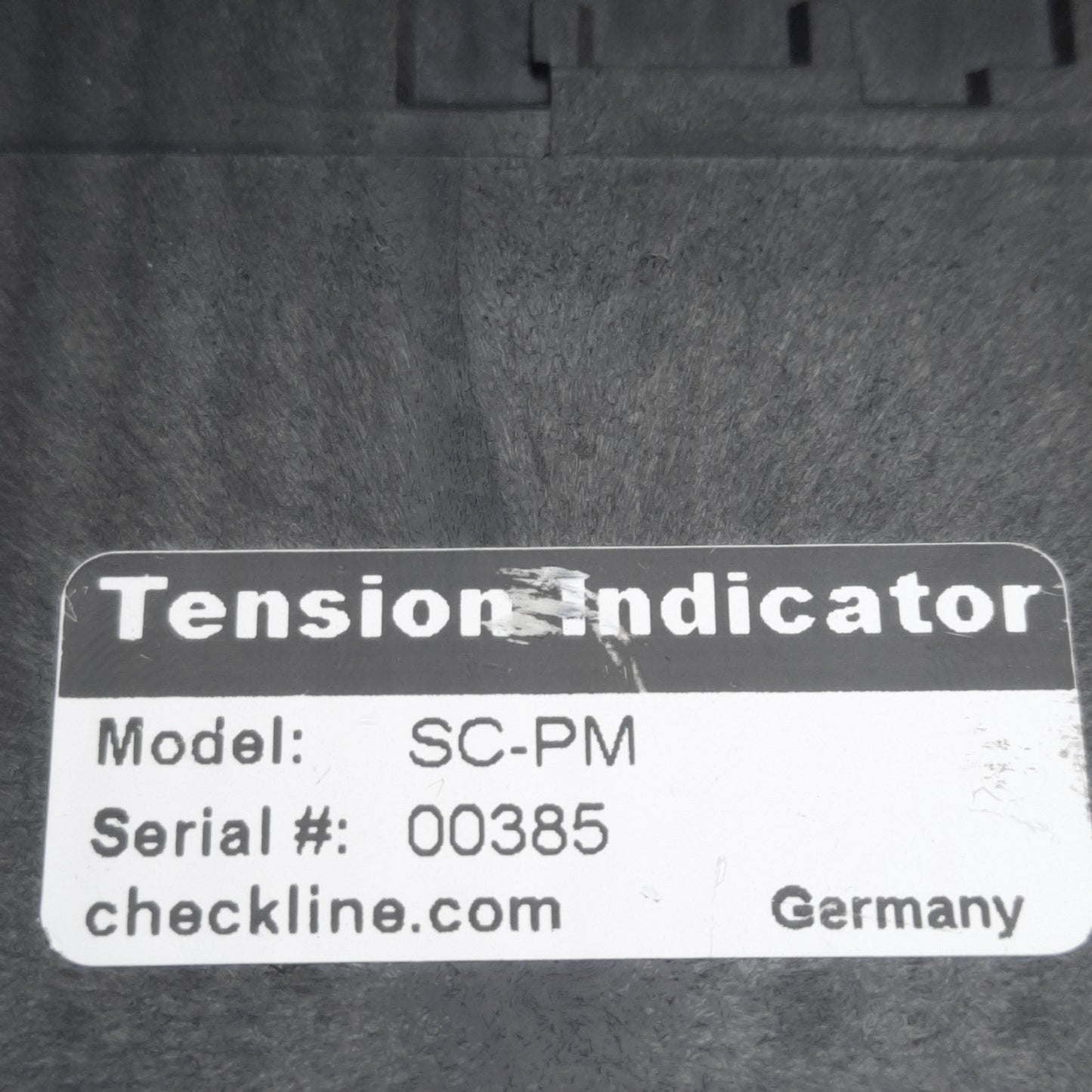 Used Checkline SC-PM Tension Indicator 0-1VDC In, 0-10VDC Out *Without Display Cover*