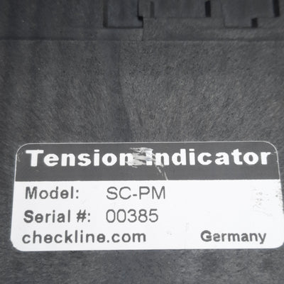 Used Checkline SC-PM Tension Indicator 0-1VDC In, 0-10VDC Out *Without Display Cover*