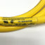Used Woodhead 105001A01F060 Mini-Change Cordset Cable, 5-Pin, 7/8"-16 Female 90°, 6ft
