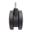 Used Lot of 4 80/20 2294 Furniture Style Caster, ø3.93in, 3/8in-16 x 1in Stem, 175lb