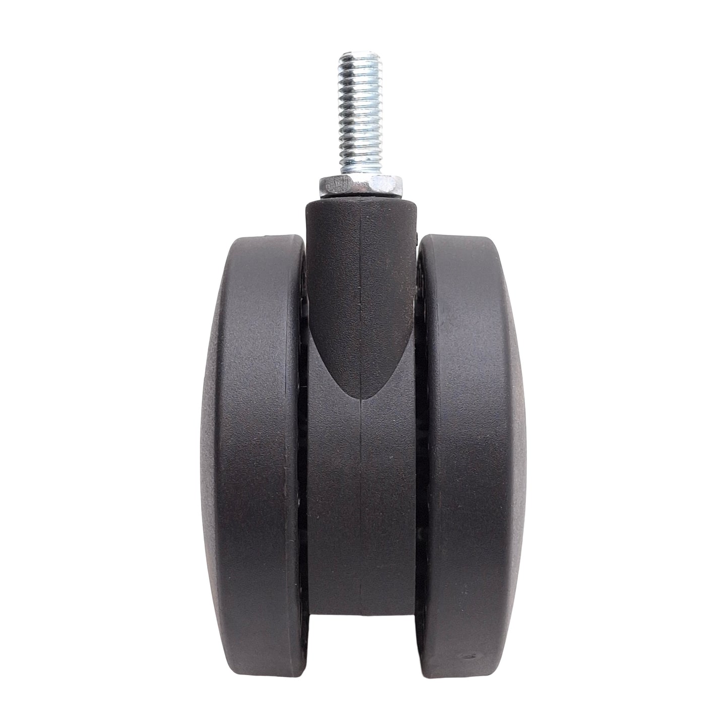 Used Lot of 4 80/20 2294 Furniture Style Caster, ø3.93in, 3/8in-16 x 1in Stem, 175lb