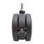 Used Lot of 4 80/20 2294 Furniture Style Caster, ø3.93in, 3/8in-16 x 1in Stem, 175lb