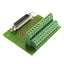 Used Phoenix Contact 9102093A D-Sub Breakout Board, DB25M to Screw Terminals