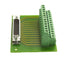 Used Phoenix Contact 9102093A D-Sub Breakout Board, DB25M to Screw Terminals