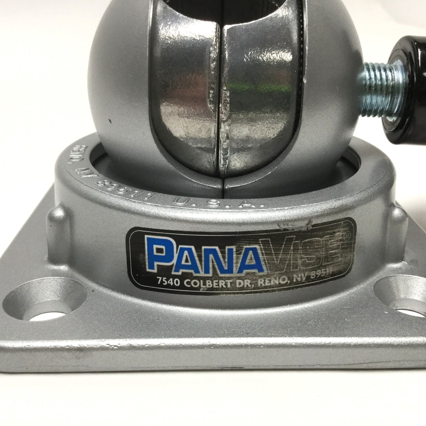 Used PanaVise 400 Heavy Duty Base for Ø1" Shaft, 75lb @ 45°, 90° Tilt, 360° Turn