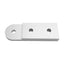 Used Lot of 2 80/20 40-4390 Recessed Straight Pivot Plate 40 Series, 120mm L x 40mm W