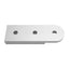 Used Lot of 2 80/20 40-4390 Recessed Straight Pivot Plate 40 Series, 120mm L x 40mm W