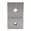 Used Lot of 5 80-20 4521 Straight Transition Flat Plate w/ Flush Offset, 10-15 Series