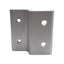 Used Lot of 3 80/20 2433 Single Arm Wide Panel Retainer, 15 Series, 2.879in L x 3in W