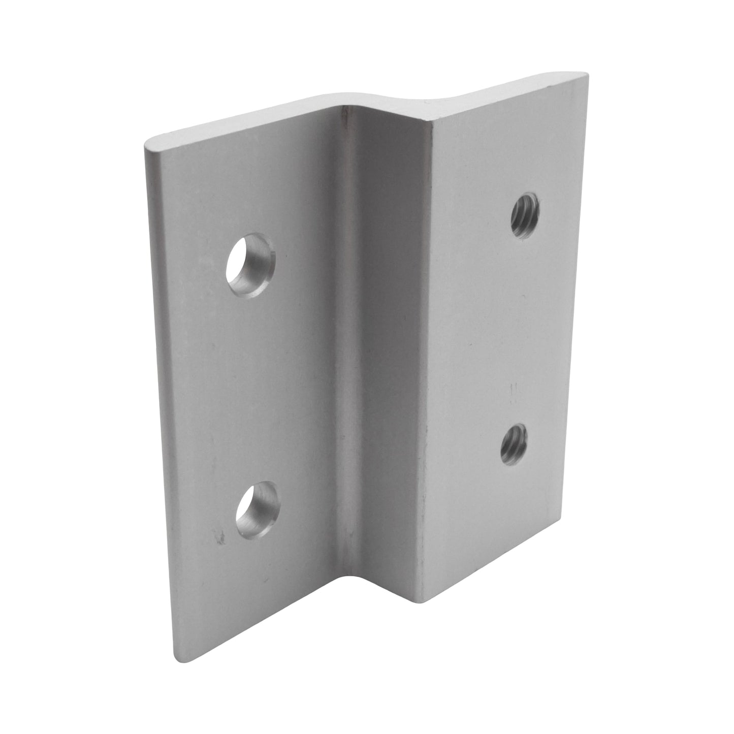 Used Lot of 3 80/20 2433 Single Arm Wide Panel Retainer, 15 Series, 2.879in L x 3in W