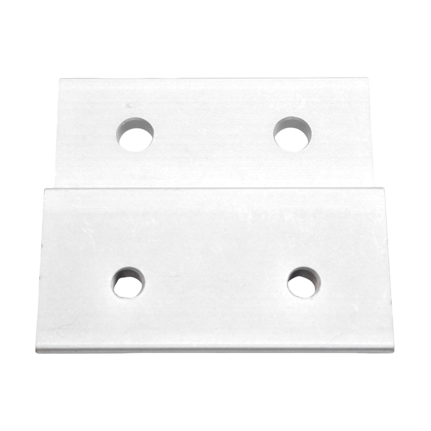 Used Lot of 3 80/20 2433 Single Arm Wide Panel Retainer, 15 Series, 2.879in L x 3in W