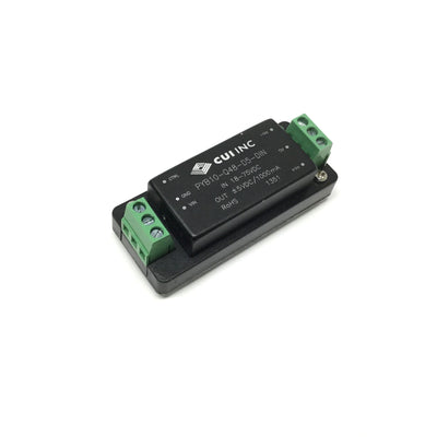 Used CUI PYB10-Q48-D5-DIN DC-DC Converter Power Supply 18-75VDC In, ±5VDC 1000mA Out