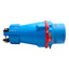 Used Meltric 63-68047 713P0S20 DSN60 Inlet/Plug, 3P+N+G, 3Ø 480Y/277VAC 60A, 20/5HP