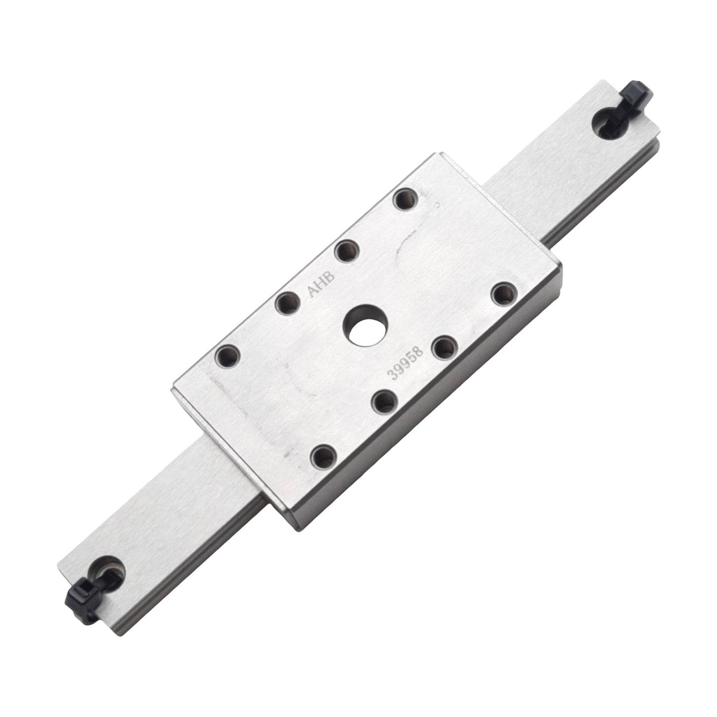 Used THK EPF15MS Linear Guide Block w/ 131mm Rail, 32x64.6mm Block, M3, 3.71kN