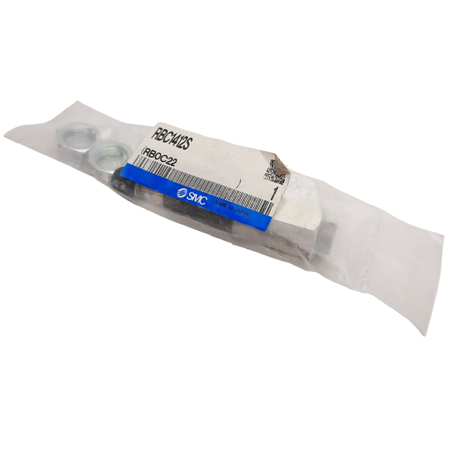 New SMC RBC1412S Shock Absorber 19.6J, 12mm Stroke, 6.68N Extended, 15.98N Retracted