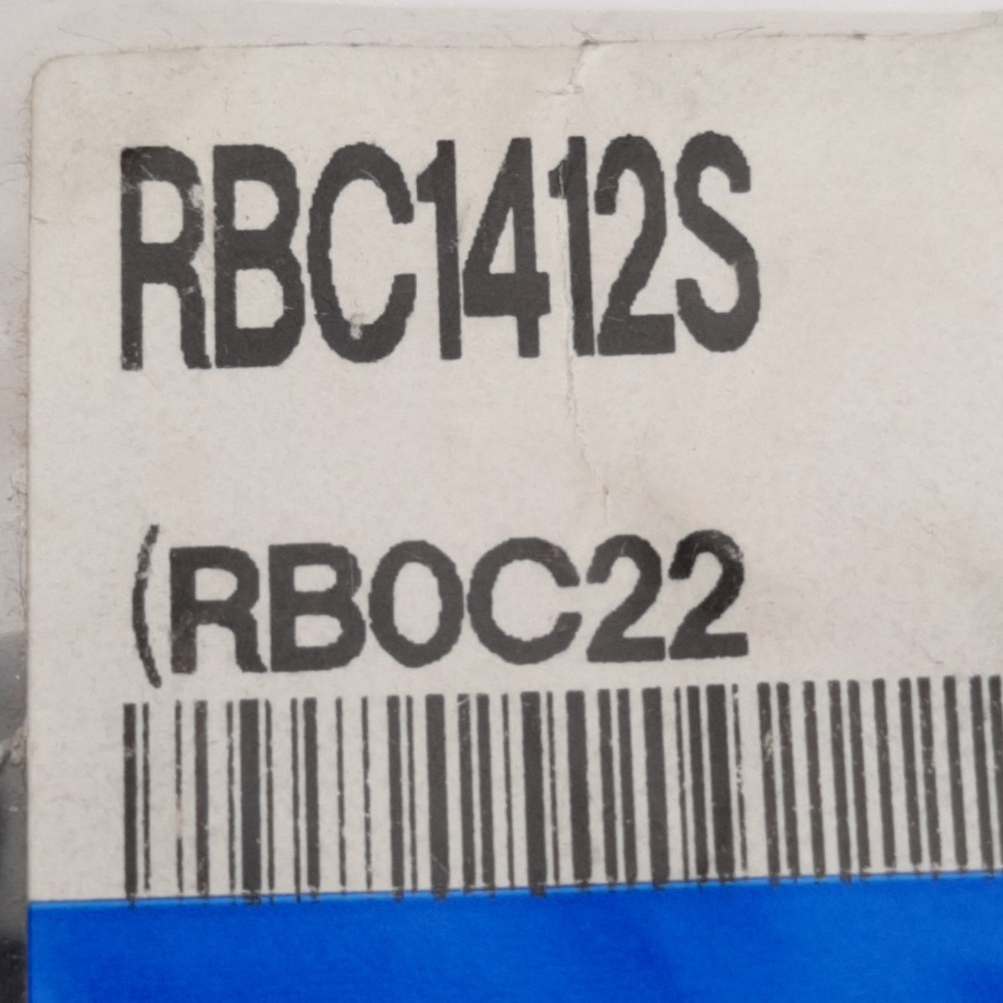 New SMC RBC1412S Shock Absorber 19.6J, 12mm Stroke, 6.68N Extended, 15.98N Retracted