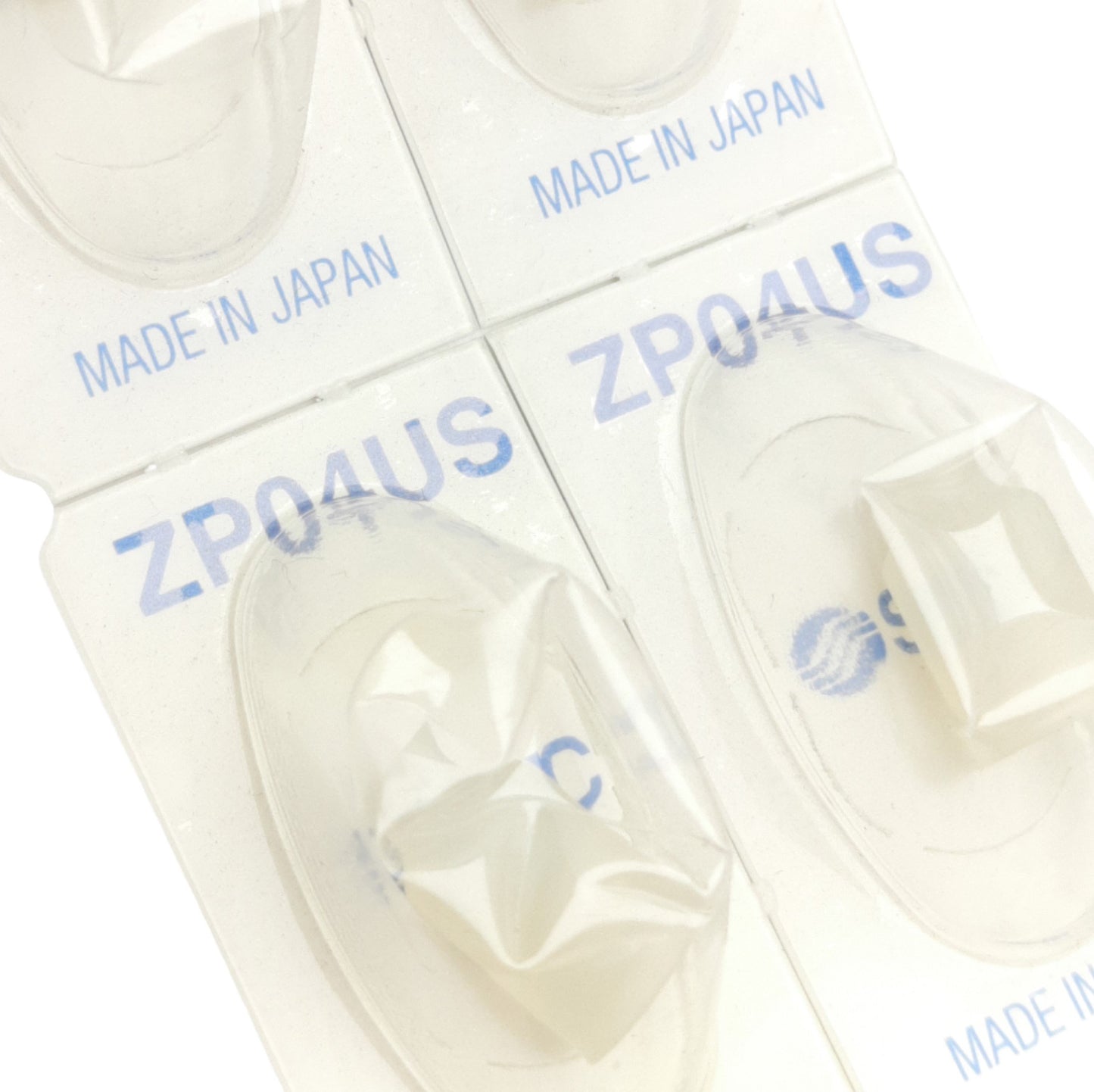 New Lot of 10 SMC ZP04US Vacuum Pads, 4mm Pad Diameter, Flat, Silicon