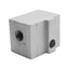 Used Lot of 3 80/20 2900 Aluminum Panel Mount Block 15 Series, 5/16"-18, 1.25" x 1"