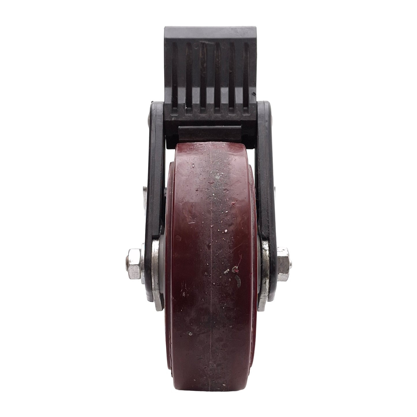 Used Colson 4.06109.929 BRK2 Top Plate Swivel Caster, 4 Series, ø6in x 2in, 1100lb