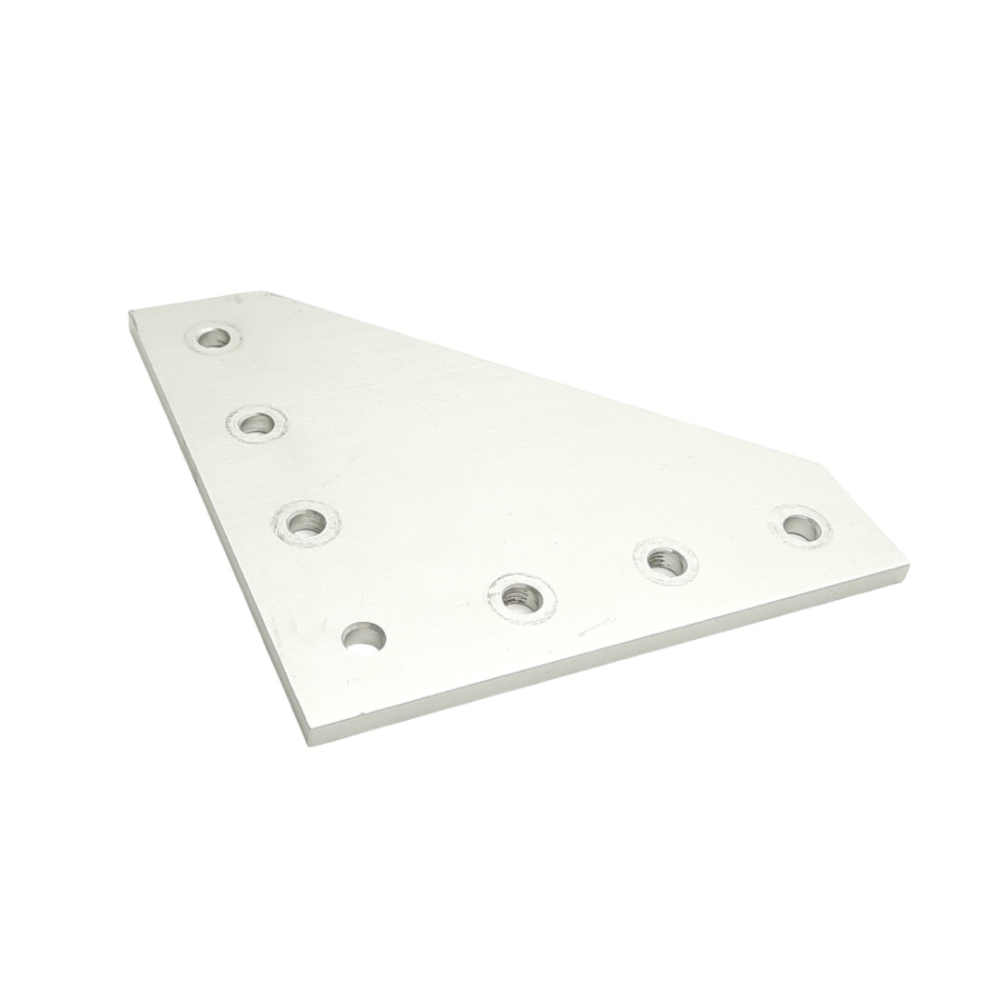 Used Lot of 2 80/20 4352 15 Series Angled Square Flat Plates, 90 Degree, 7-Hole