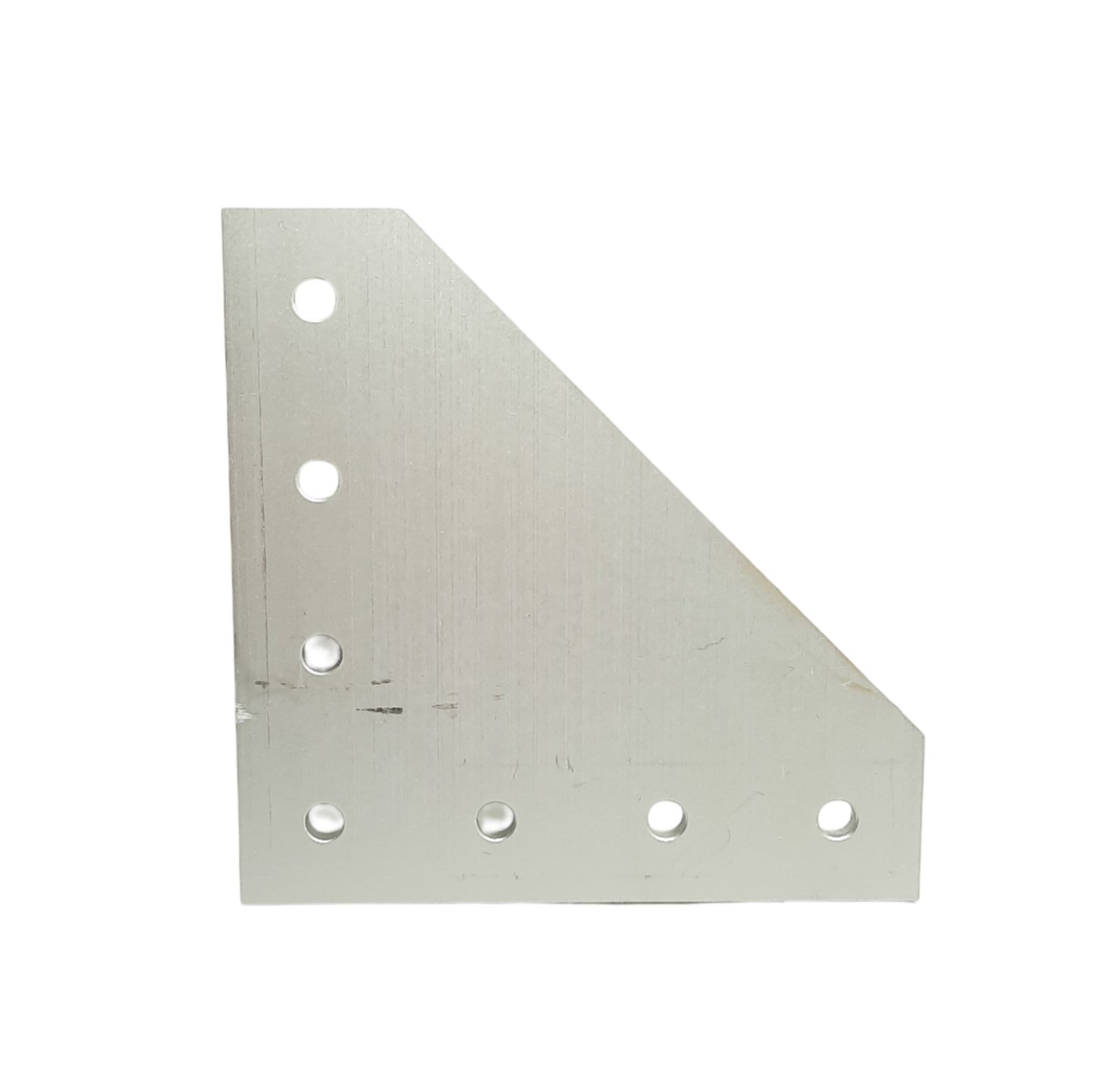 Used Lot of 2 80/20 4352 15 Series Angled Square Flat Plates, 90 Degree, 7-Hole
