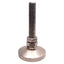 Used Lot of 4 Steel Machine Leveling Feet, 3/4"-10 x 4.5" Stem, ø3" Base, 5.5" Height