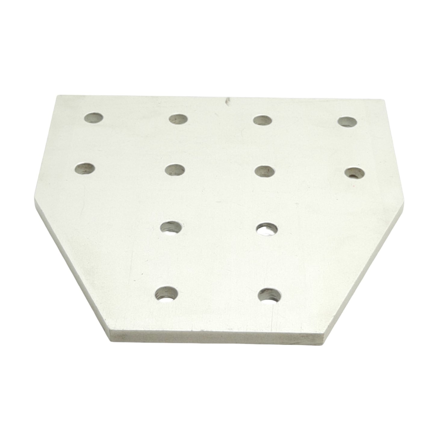 Used 80/20 4325 Tee Flat Plate, 15 Series, 12-Holes, 6.00in x 6.00in x 0.250in