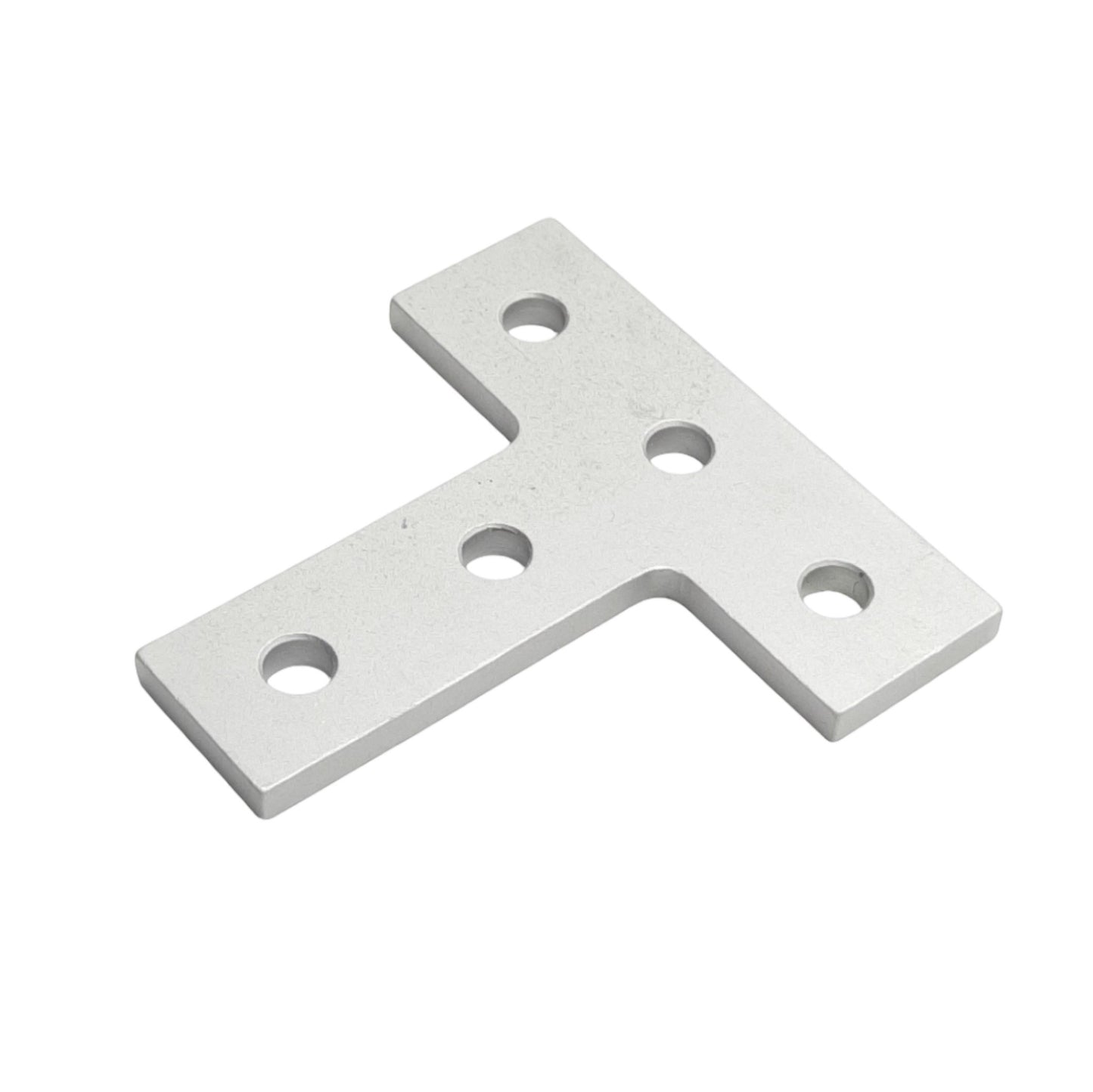 Used Lot of 5 80/20 20-9080 "T" Flat Plates, 20 Series, 60mm x 60mm x 4mm