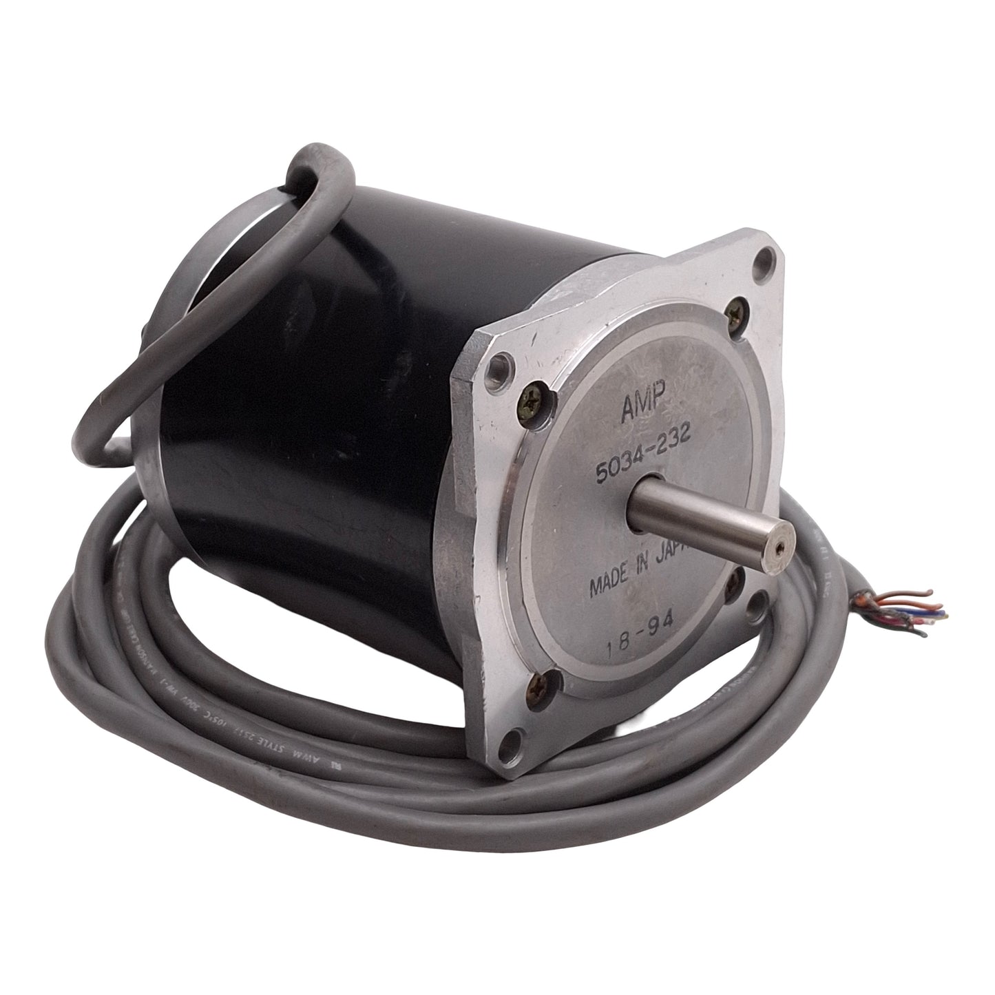 Used Parker S83-93 Stepper Motor, 2-Phase, 1.8°, 300oz-in, ø3/8in Shaft, NEMA 34