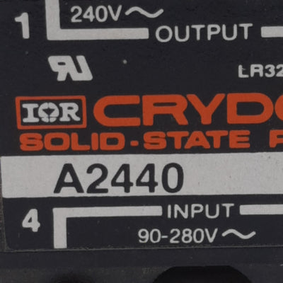 New  Crydom A2440 Solid-State Relay, SPST-NO, 90-280VAC In, 40A 240VAC Out