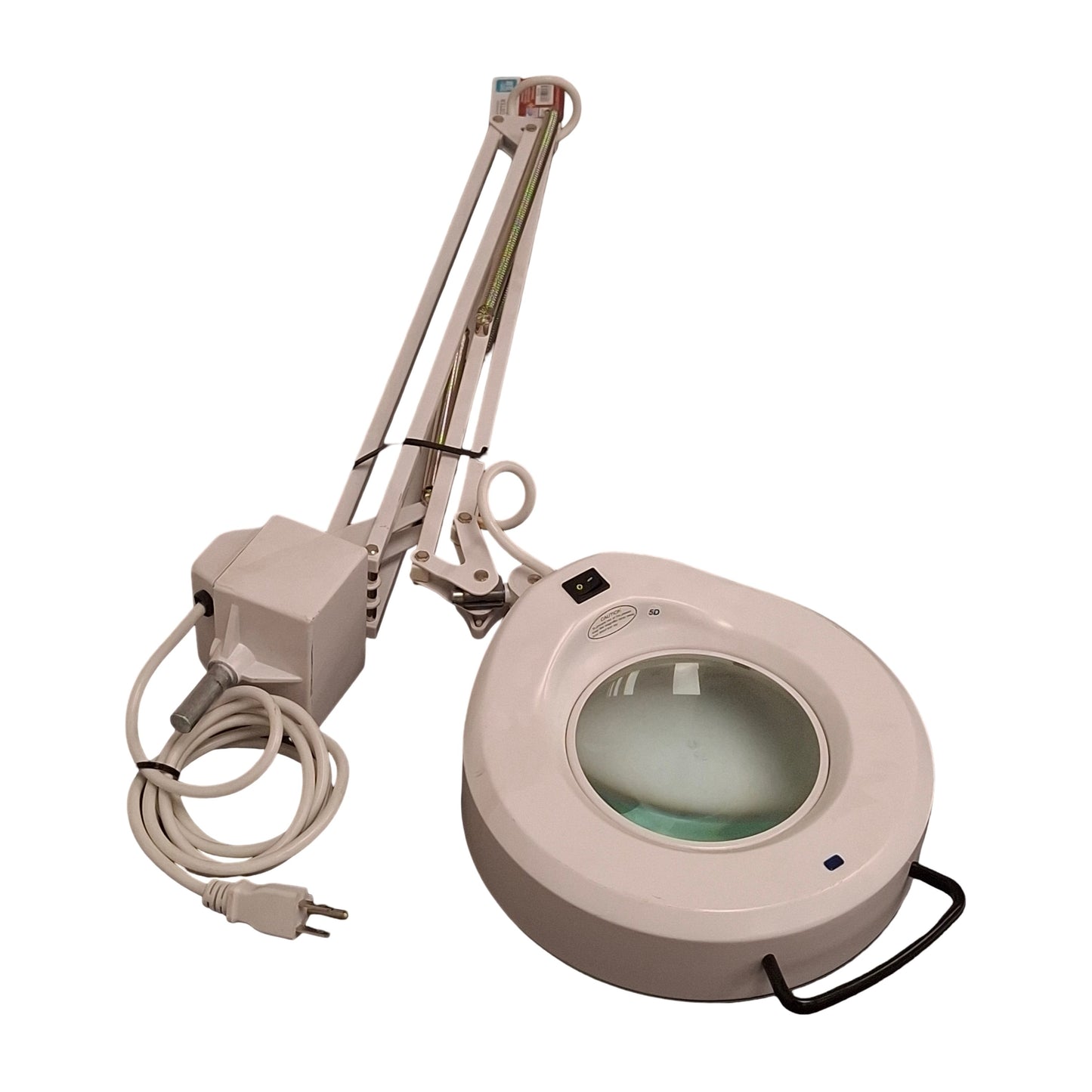 Used Luxo SL-114 IFM Magnifier, 45" Arm, 3 Diopter, 22W Fluorescent, *No Clamp*