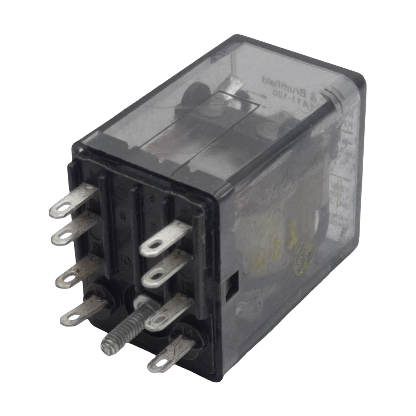 Used Potter & Brumfield KHAU-11A11-120 Ice Cube Relay, 3A 120VAC/28VDC, 120VAC Coil