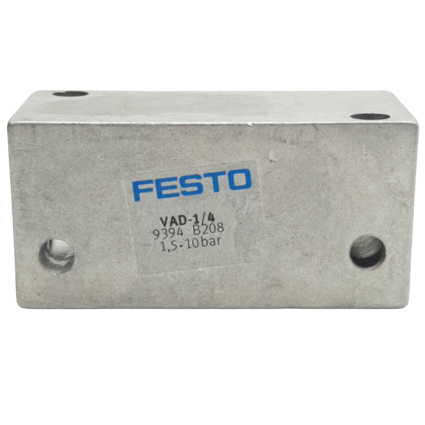 New Festo 9394 Vacuum Generator 1mm Nozzle, 1.5bar-10bar, G1/4 Port, 80% Max