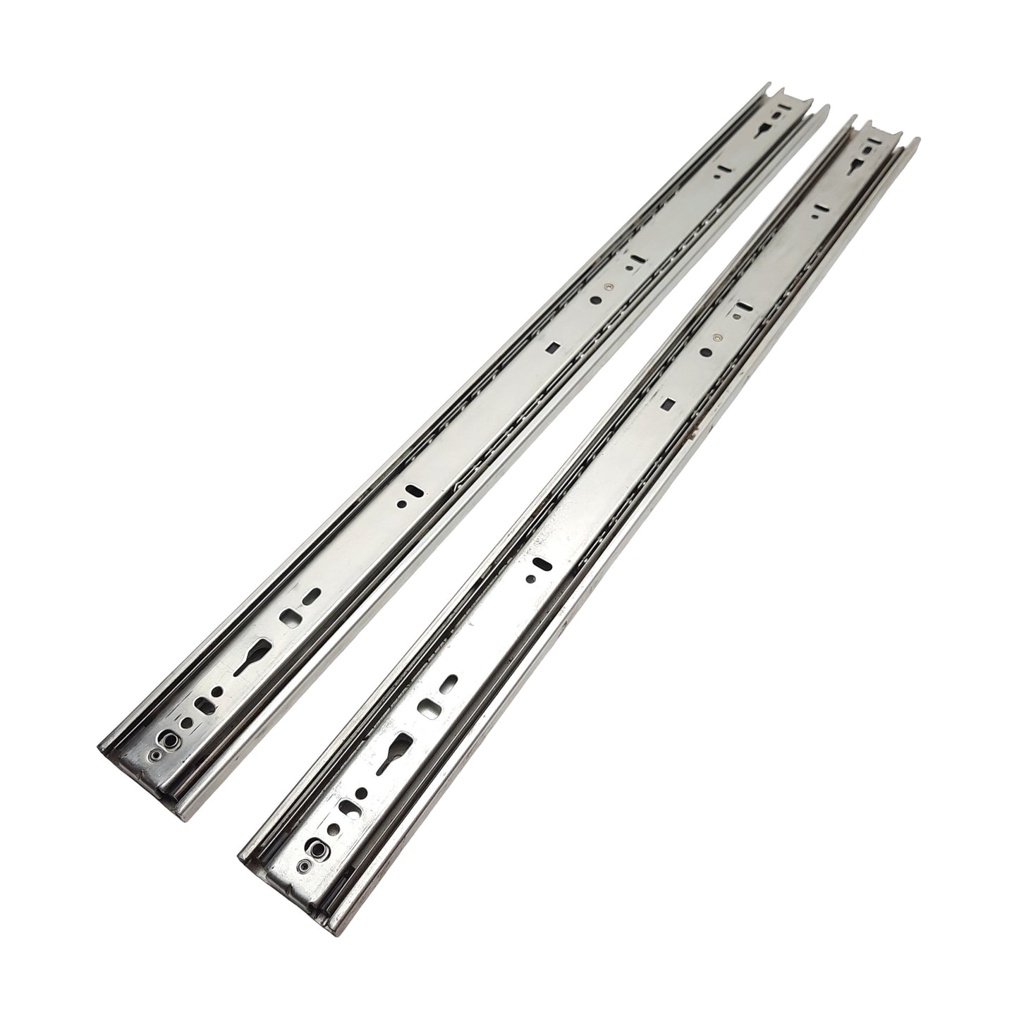 Used Lot of 2 Accuride C3357-22D Medium-Duty Over-Travel 1" Drawer Slide, 22", 140lbs