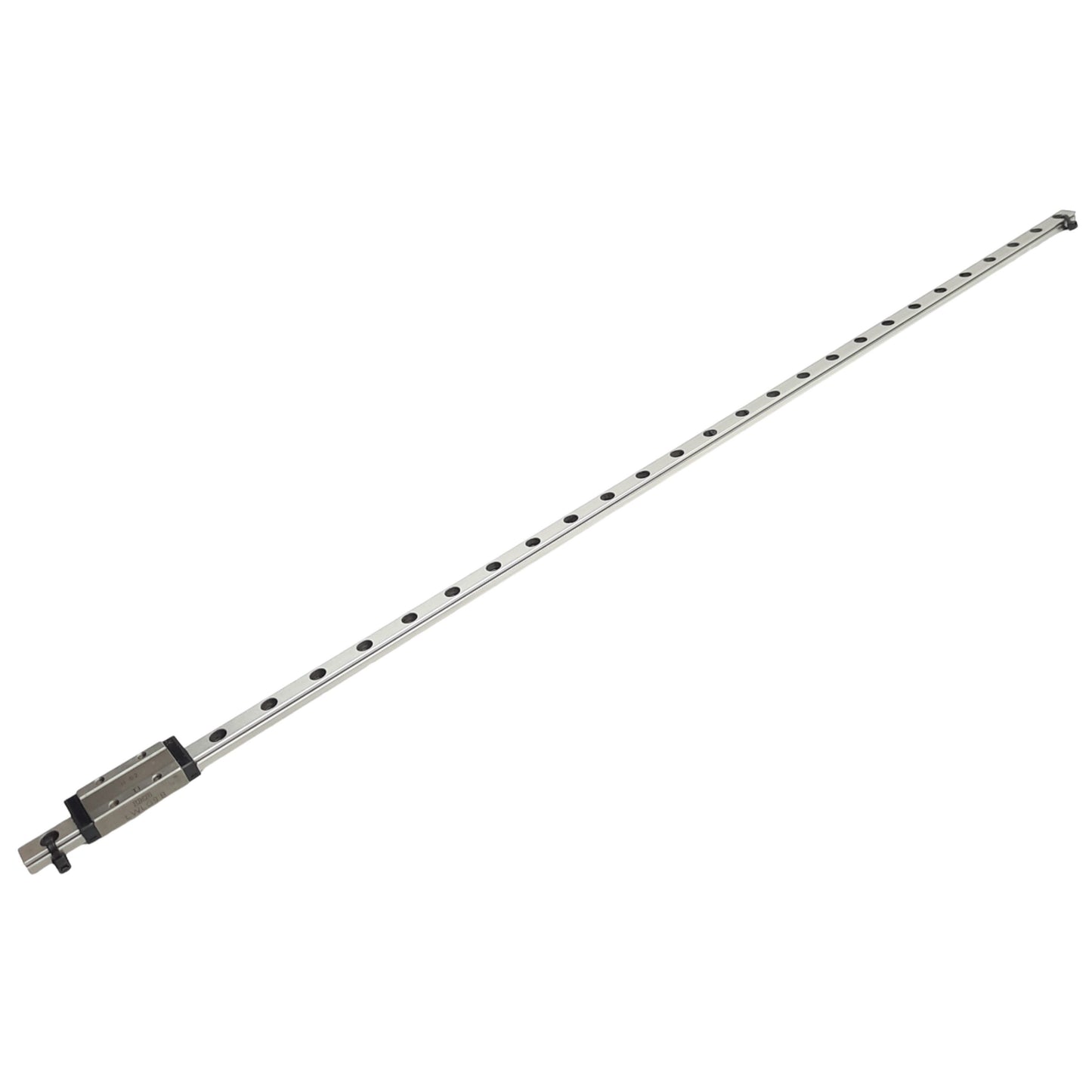 Used IKO LWL9B Linear Motion Guide Rail, 9mm Width, 579mm Length, 20mm Pitch
