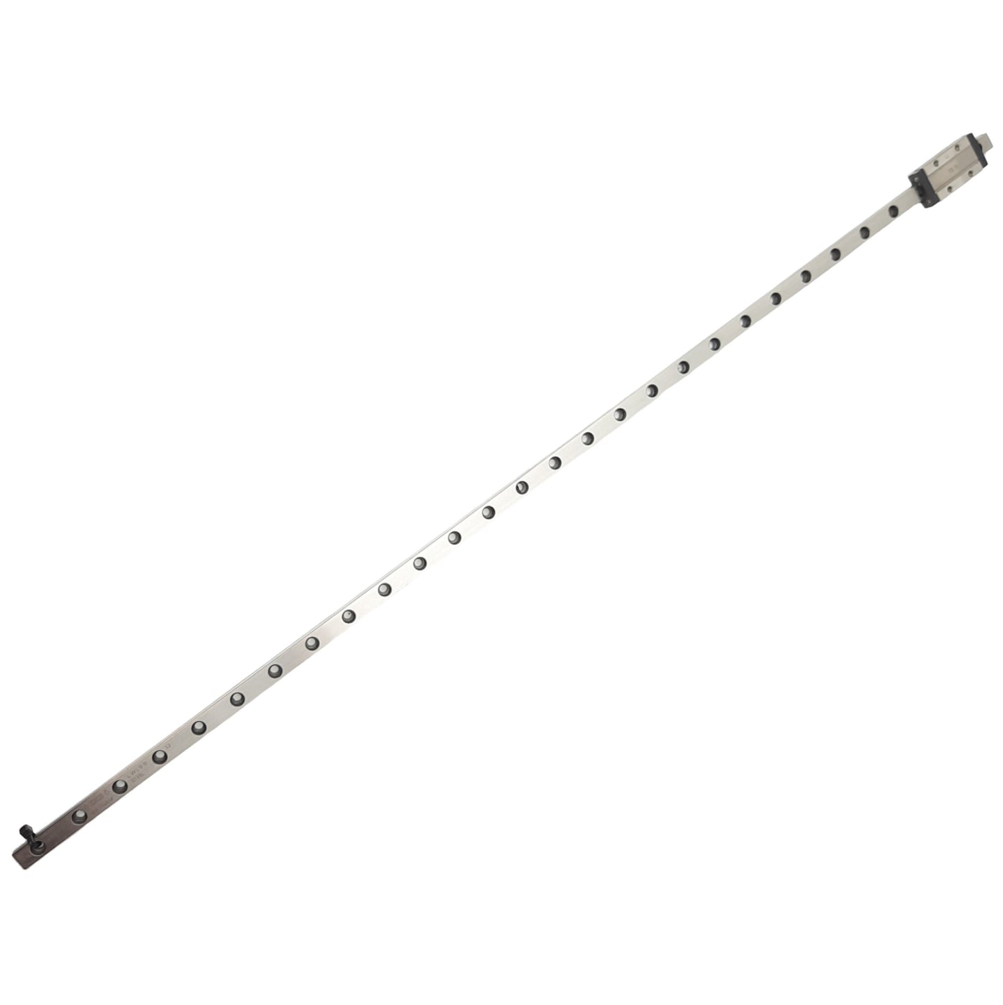 Used IKO LWL9B Linear Motion Guide Rail, 9mm Width, 579mm Length, 20mm Pitch
