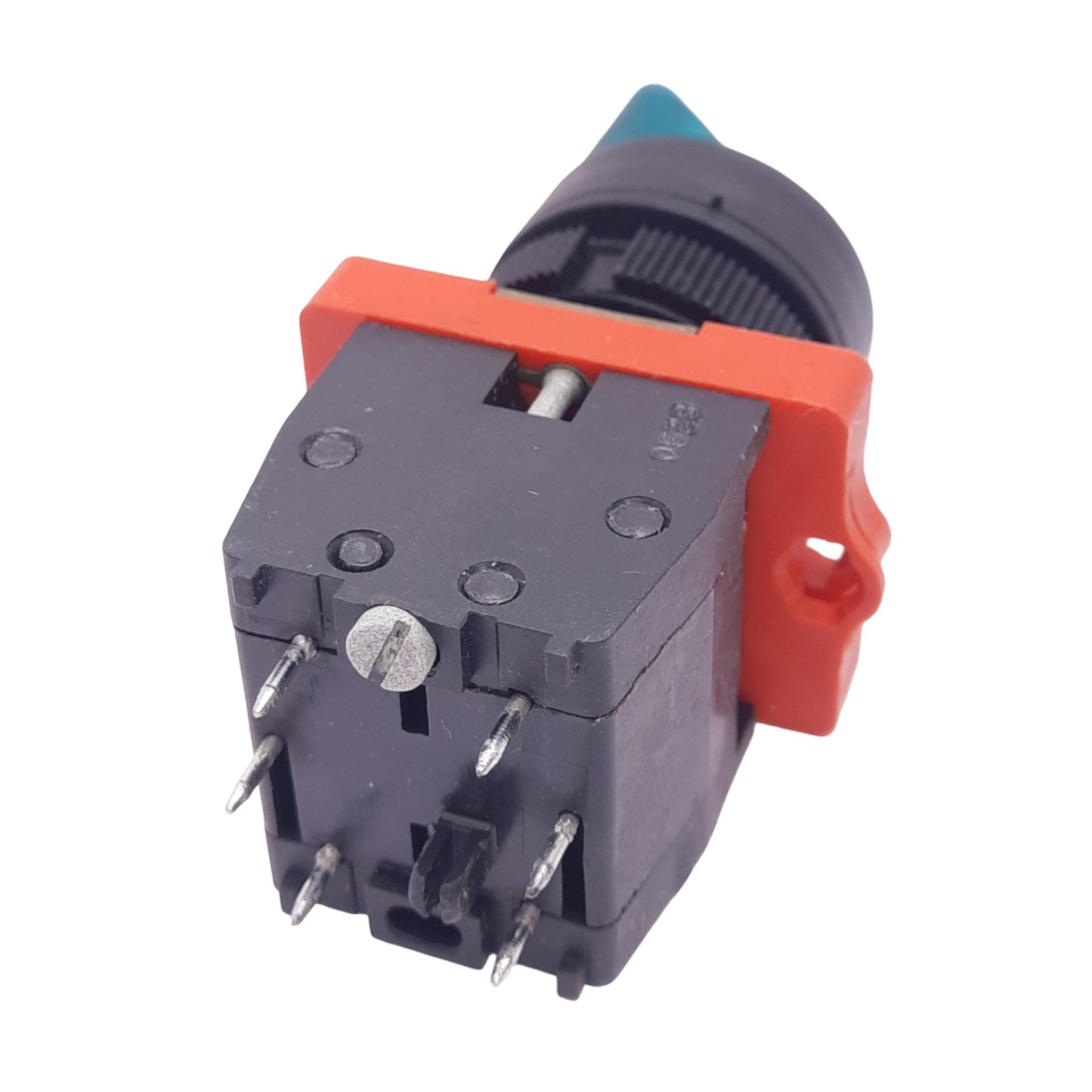 Used Schneider XB5AD33G ZB2-BW0673 Green Selector Switch, ø22mm, 2NO, 250V Max