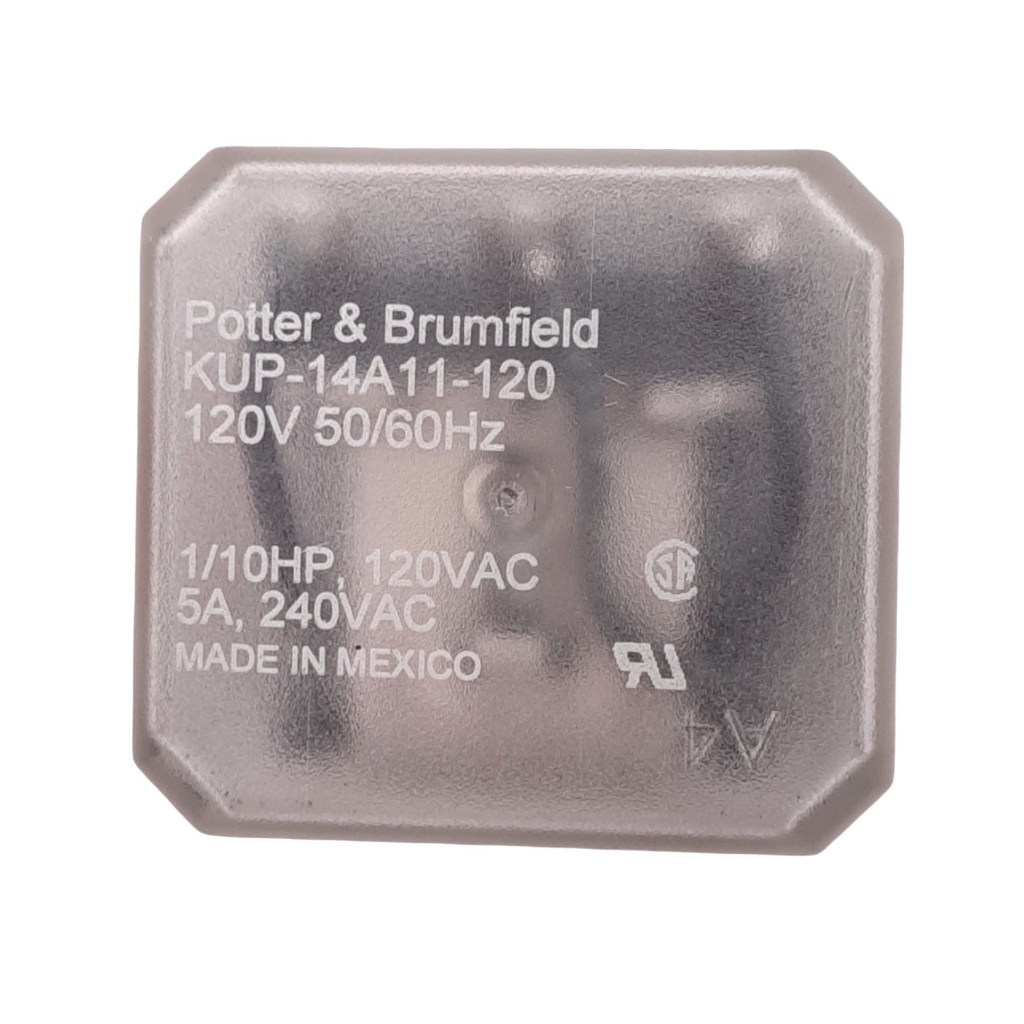 New Potter & Brumfield KUP-14A11-120 Plug-In Relay, 3PDT, 240VAC 5A Max, 120VAC Coil