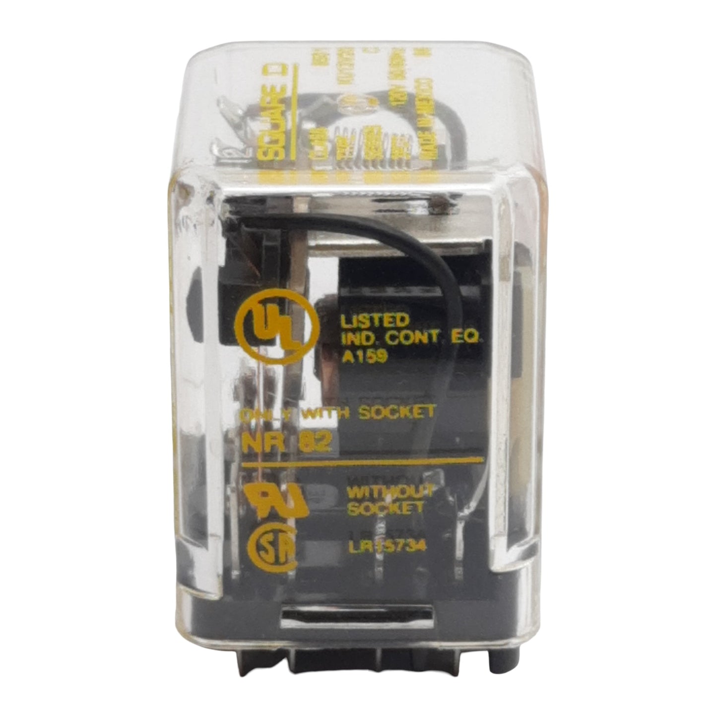 New Square-D 8501KU13V20 Ice Cube Relay, 3PDT, 10A 120VAC/28VDC, 120VAC Coil