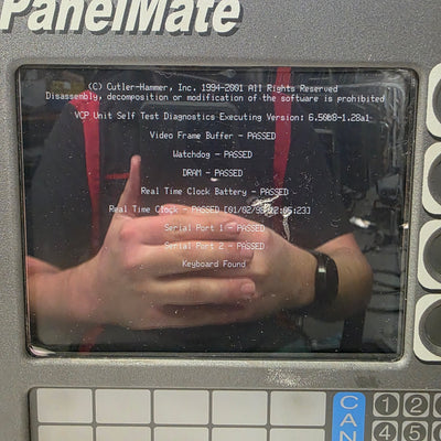 Used Cutler Hammer 1785K PMPP 1700 PanelMate Power Pro 1700 HMI Panel 24VDC *Screen*