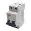 Used Merlin Gerin 27914 K60N Circuit Breaker, 2-Pole, 20A 400VAC, C-Curve, DIN Rail